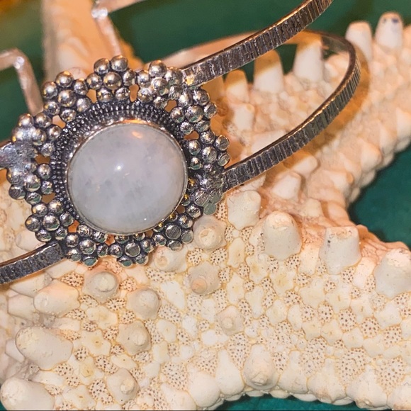 Jewelry - SALE ⭐️ Moonstone Handmade cuff bracelet